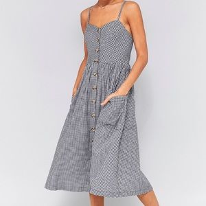 Urban Outfitters BDG gingham midi dress